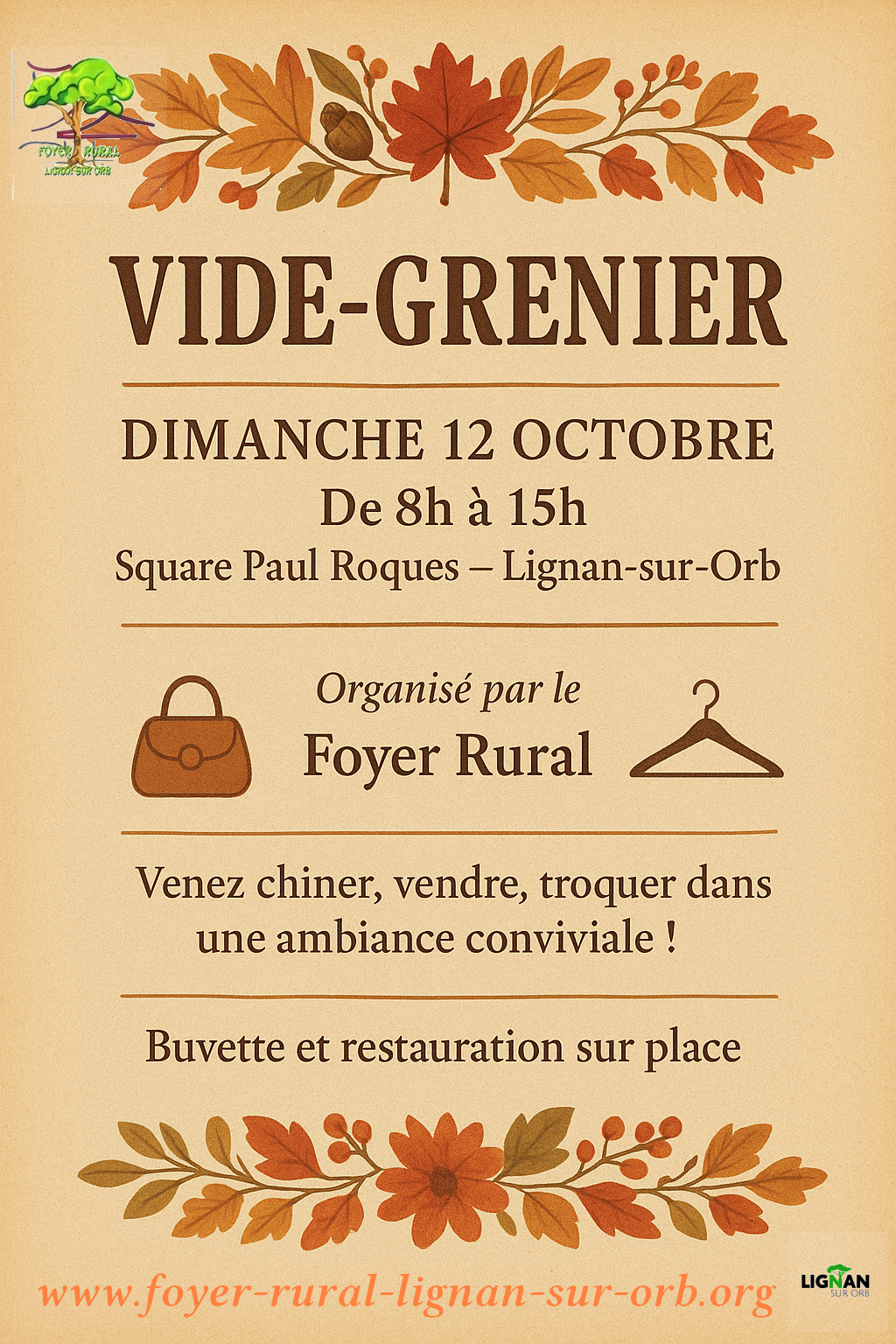 Vide Grenier du 12 Octobre